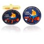 Lincoln Splitting Log Coin Cuff Links