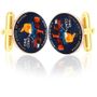 Lincoln Splitting Log Coin Cuff Links
