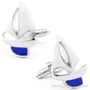 Little Boat Blue Cufflinks