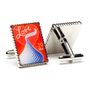 Love and Kisses Stamp Cufflinks