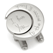 Love You to the Moon and Back Cufflinks