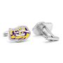 LSU Tiger's Eye Cufflinks