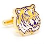Lsu Tigers Cufflinks And Money Clip Gift Set