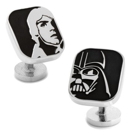 Luke and Darth Vader Cufflinks