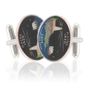 Mainer Quarter Coin Cuff Links