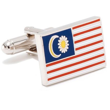 Malaysia Flag Cufflinks