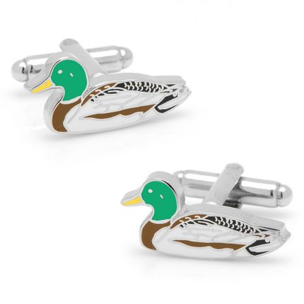 Mallard Duck Cufflinks