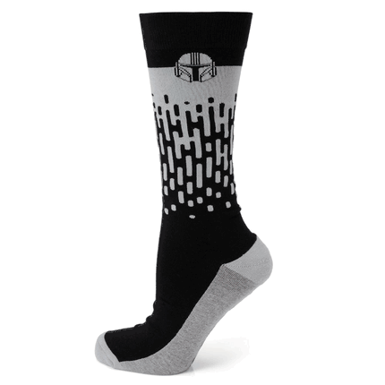 Mandalorian Hidden Message Grey Men's Socks