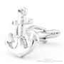 Marine Sailor Silver Nautical Cufflinks