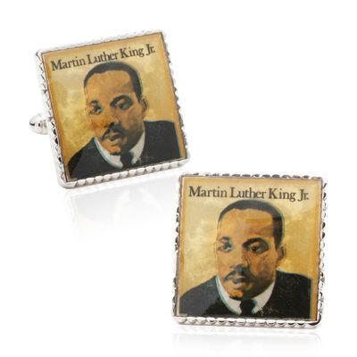 Martin Luther King Jr. Stamp Cufflinks