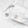 Mexican 10-Centavo Eagle Cufflinks