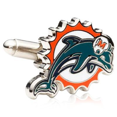 Miami Dolphins Cufflinks