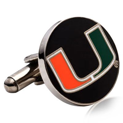 Miami Hurricanes Cufflinks