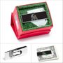 Miami Marlins Cufflinks and Money Clip Gift Set