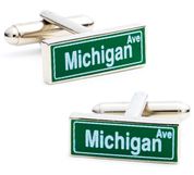 Michigan Avenue Cufflinks