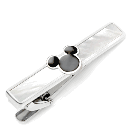 Mickey Mouse Mother of Pearl Tie Clip