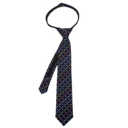 Mickey Mouse Pinstripe Boys' Zipper Tie