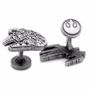 Millennium Falcon and X-Wing Cufflinks
