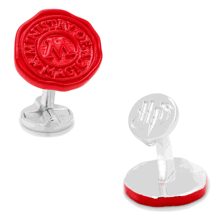 Ministry of Magic Wax Stamp Cufflinks