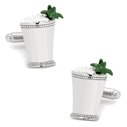 Mint Julep Cufflinks