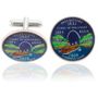Missourian Quarter Coin Cuff Links
