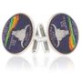 Montanan Quarter Coin Cuff Links