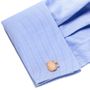 Moscow Mule Copper Tin Cufflinks