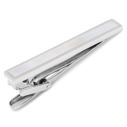 Mother of Pearl Inlaid Tie Clip