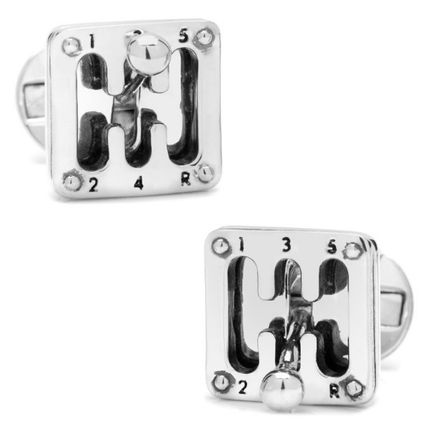 Moving Gear Shifter Cufflinks