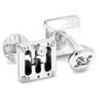 Moving Gear Shifter Cufflinks