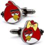 Mrs.  Angry Birds Cufflinks