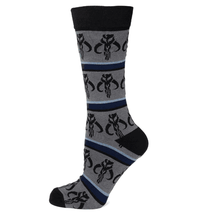 Mythosaur Stripe Grey Men's Socks