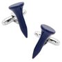 Navy Golf Tee Cufflinks