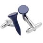 Navy Golf Tee Cufflinks