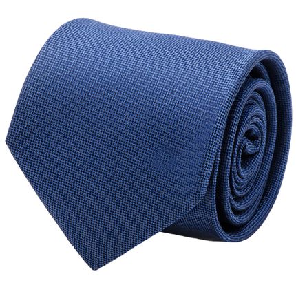 Navy Silk Tie