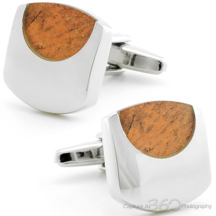 New Age Orange Cufflinks