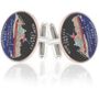 New Jerseyan Quarter Coin Cuff Links