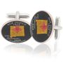 New Mexican Quarter Coin Cuff Links