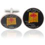New Mexican Quarter Coin Cuff Links