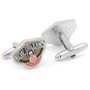 New Orleans Pelicans Cufflinks-CLI-PD-NOP-SL