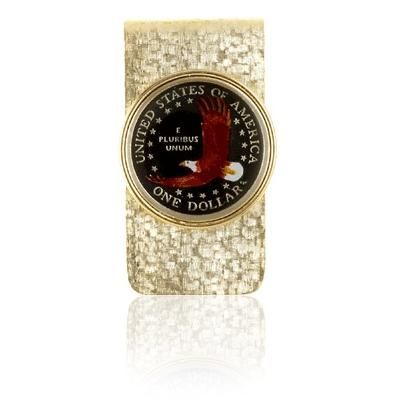 New Sacagawea Gold Dollar (Tail Side) Coin Money Clips