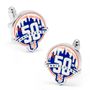 New York Mets 50th Anniversary Cufflinks