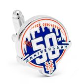New York Mets 50th Anniversary Cufflinks