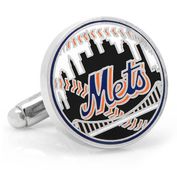 New York Mets Baseball Cufflinks