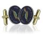 New Zealand Bird Coin Cuff Links