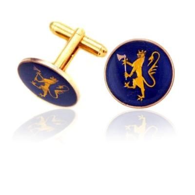 Norway Lion Coin Cuff Links