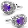 Norway Noble Purple Cufflinks