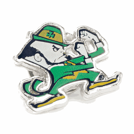 Notre Dame University Fighting Leprechaun Lapel Pin