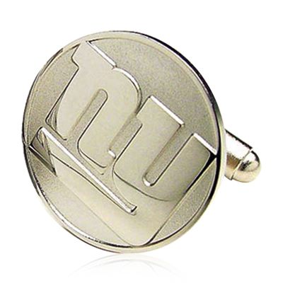 Ny Giants Silver Edition Cufflinks