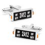 NYC Taxi Sign Cufflinks